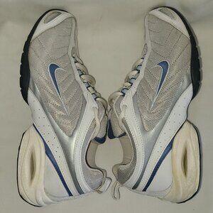 Nike Air Women’s Athletic Shoes – White/Grey/Blue - EUC